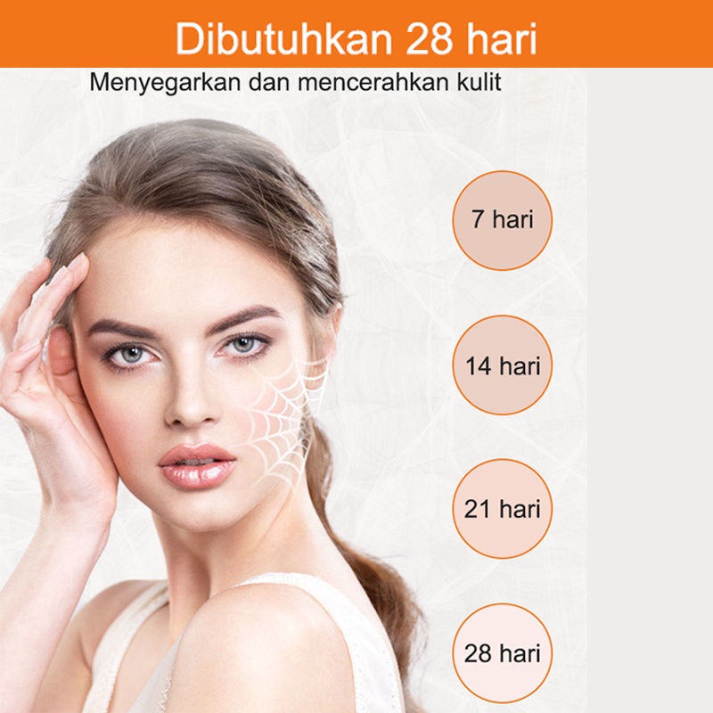 Cream Pemutih Wajah Perawatan Wajah Vitamin C Cream 50G Untuk Anti-kerut, Pelembab, Pemutihan Cepat Cream Pemutih Wajah