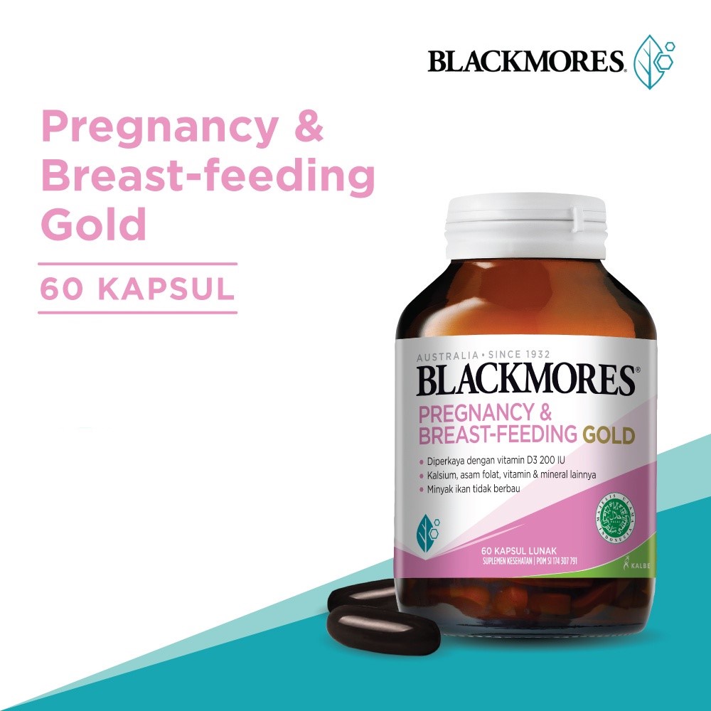 BLACKMORES Pregnancy &amp; Breast Feeding Gold (60)