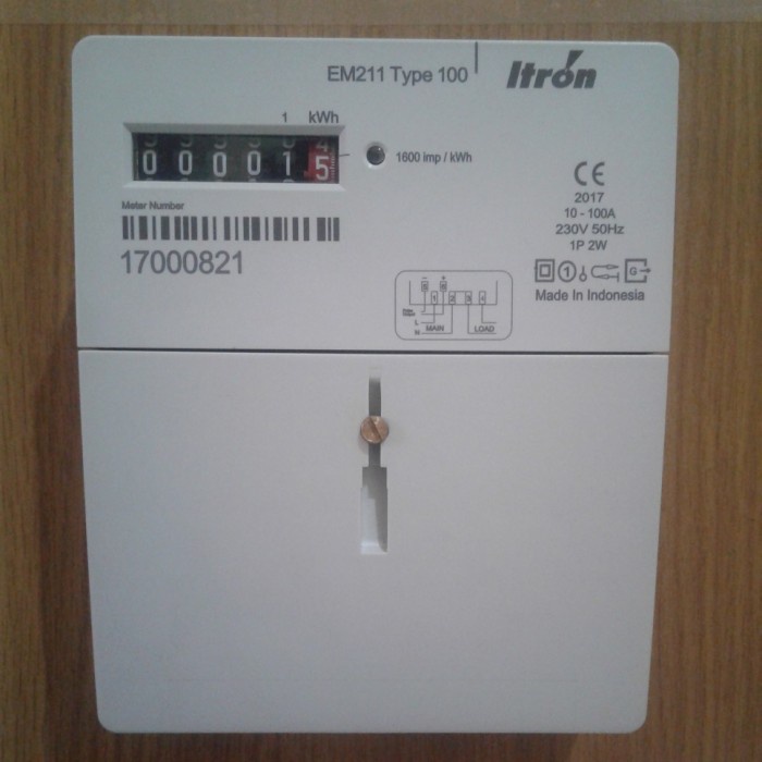 Terlaris Meter Em211 Type 100 Itron Kwh Meter