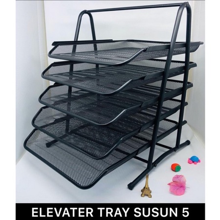 

Rak Dokumen Letter Tray 5 Susun, Paper Tray/Elevated Letter Tray 5 Susun