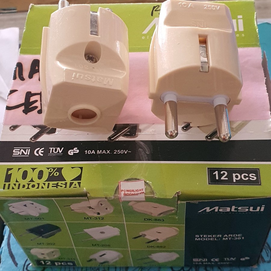 Steker Arde Segi MATSUI MT-301
