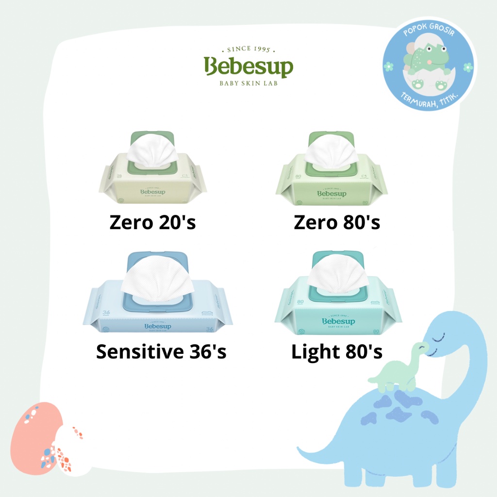 BEBESUP BABY SKIN LAP/BABY WIPES