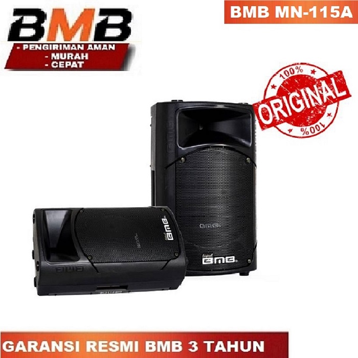 Aktif Active Speaker 15inch BMB MN-115A 300Watt Original... SEPASANG