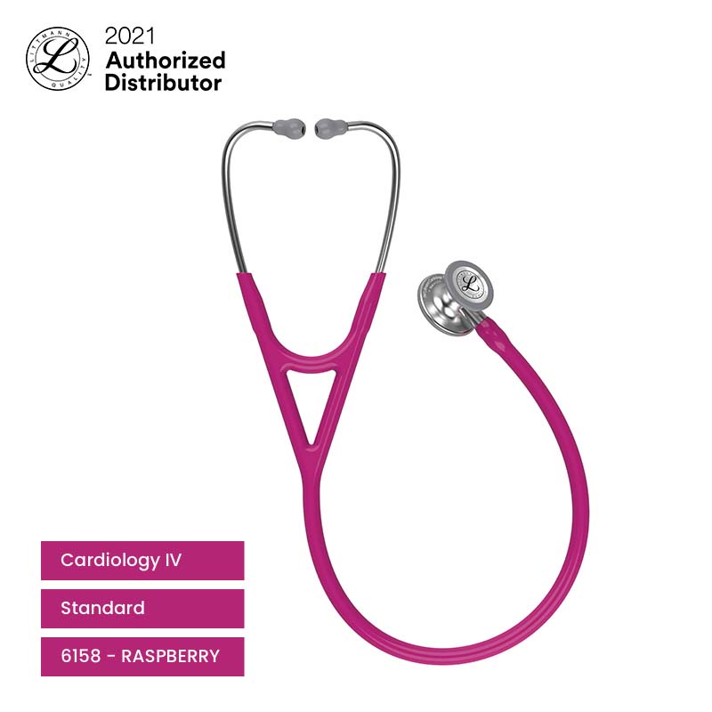 3M Littmann Cardiology IV Stethoscope / Stetoskop - RASPBERRY - 6158