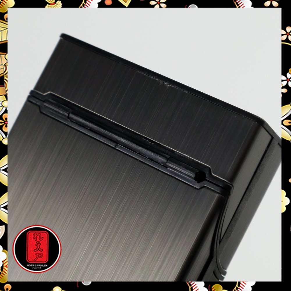 Firetric Kotak Bungkus Rokok Elegan Aluminium Cigarette Case