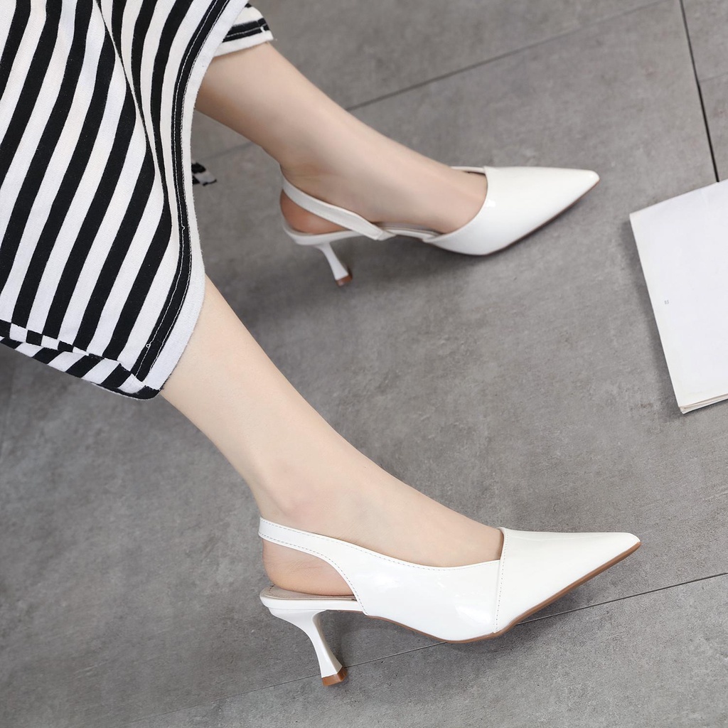 GSW High heels wanita import Sepatu hak tinggi wanita import ( AA02 ) sepatu kerja wanita Heels wanita 6cm