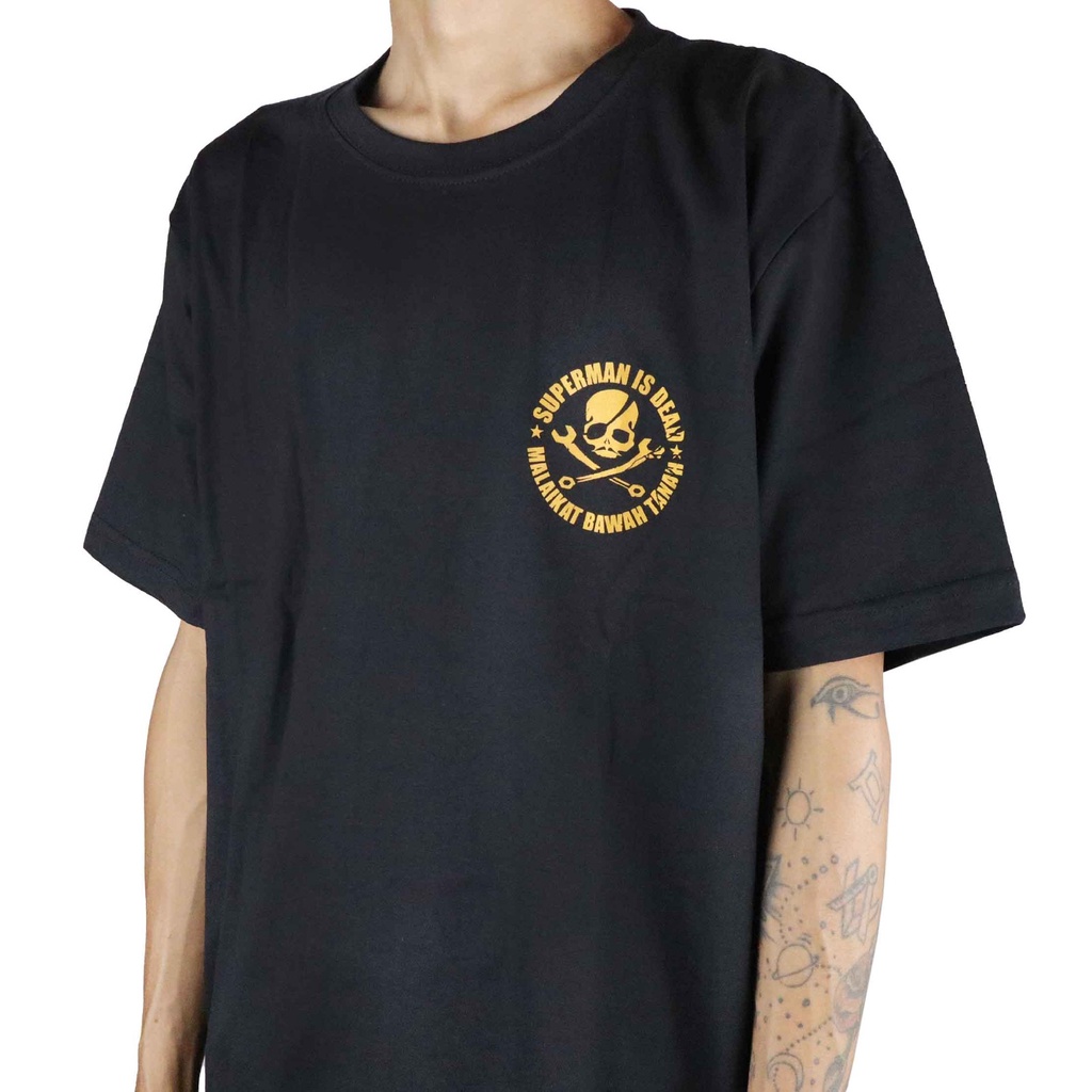 Metalgear merch Tshirt Superman Is Dead - Malaikat Katun S-3XL Kaos pria Original 100%