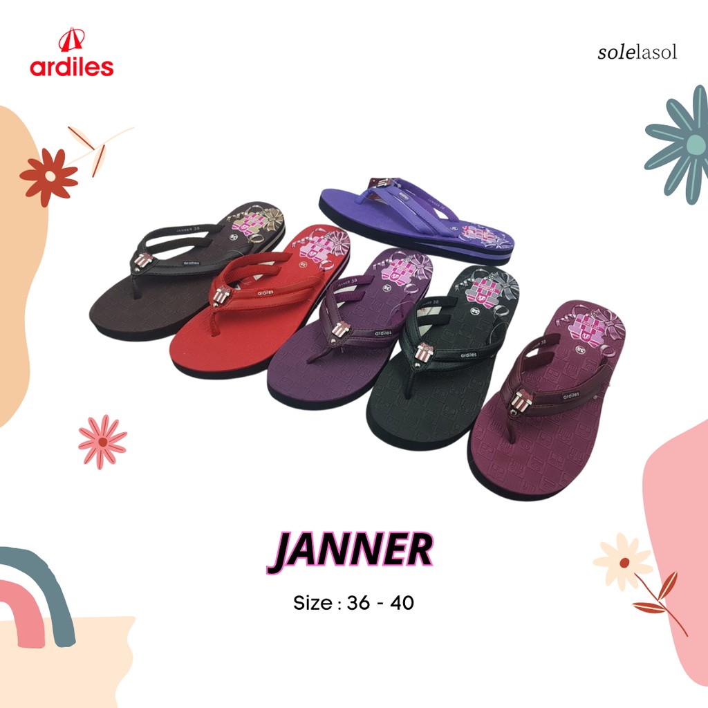 SANDAL WANITA JAPIT ARDILES EDELA // JANNER ORIGINAL KEREN ELEGANT MURAH