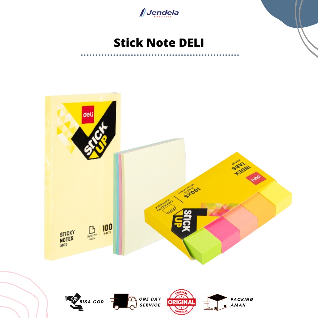 

Stick Note Deli / Memo Tempel Deli Sticky Notes - ATK