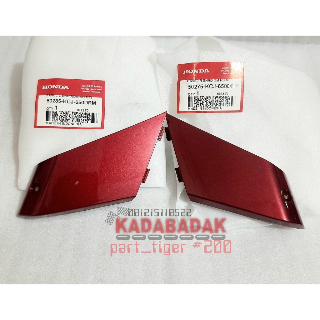 ORI ASLI Panel R L Sayap Shroud Tiger Revo New Merah Original Kanan Kiri Tirev 2010-2013
