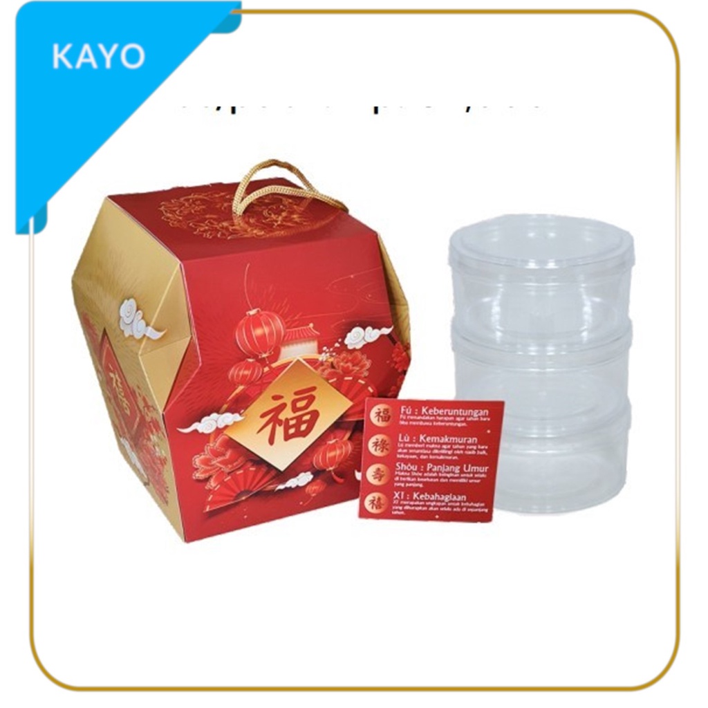

kotak packaging hamper imlek box souvenir hadiah kado sincia gift box FU