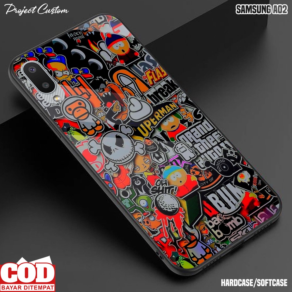 Case SAMSUNG A02 - Casing Hp SAMSUNG A02 Terbaru [ GRAFF-03 ] Softcase Hp Samsung A02 - Silikon Hp -