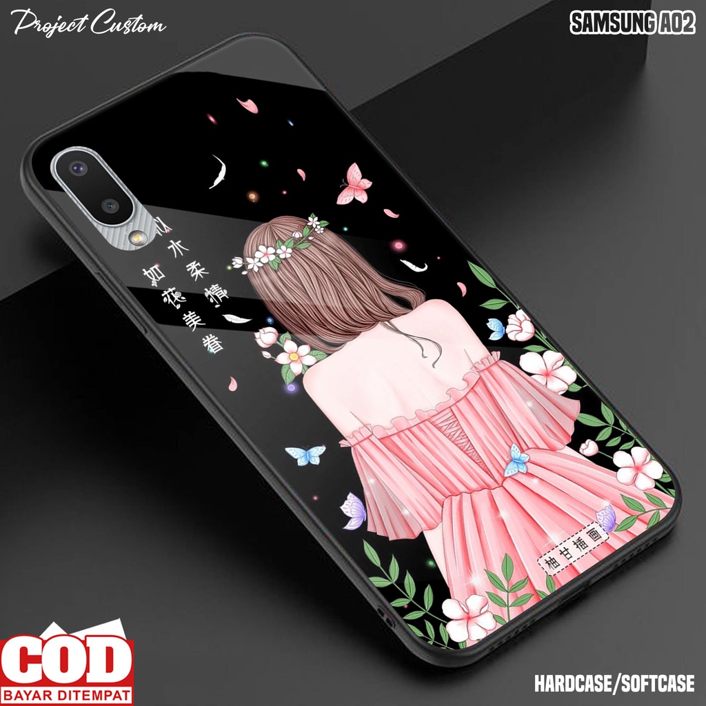 Case SAMSUNG A02 - Casing Hp SAMSUNG A02 Terbaru [ GWN-03 ] Softcase Hp Samsung A02 - Silikon Hp - K