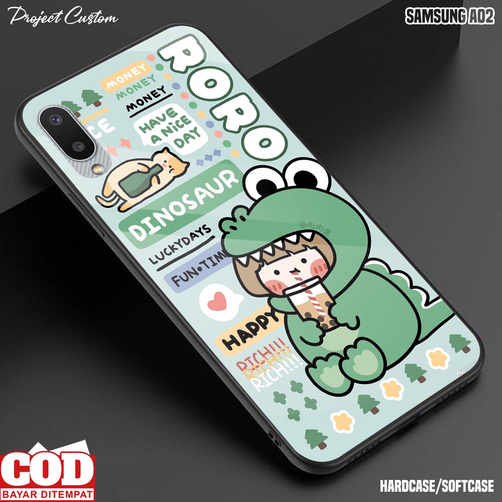 Case SAMSUNG A02 - Casing Hp SAMSUNG A02 Terbaru [ RJ-03 ] Softcase Hp Samsung A02 - Silikon Hp - Ke