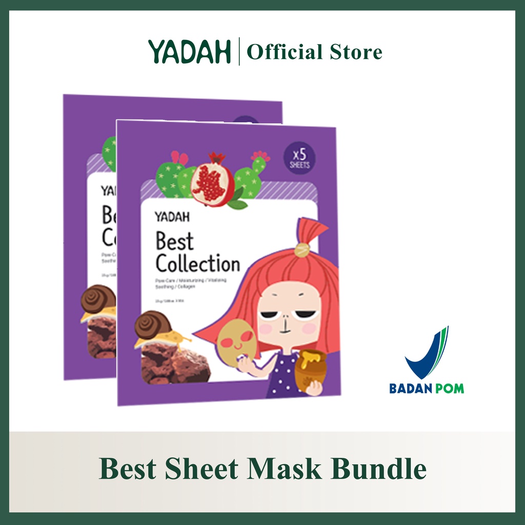 [BUNDLE] Yadah Mask Pack 5pcs