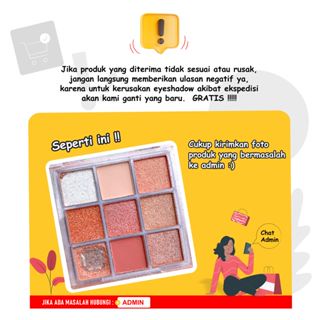 NUZ Coco Venus Eyeshadow Palette Korean Nude 9 Warna Matte Smokey Pigmented termurah