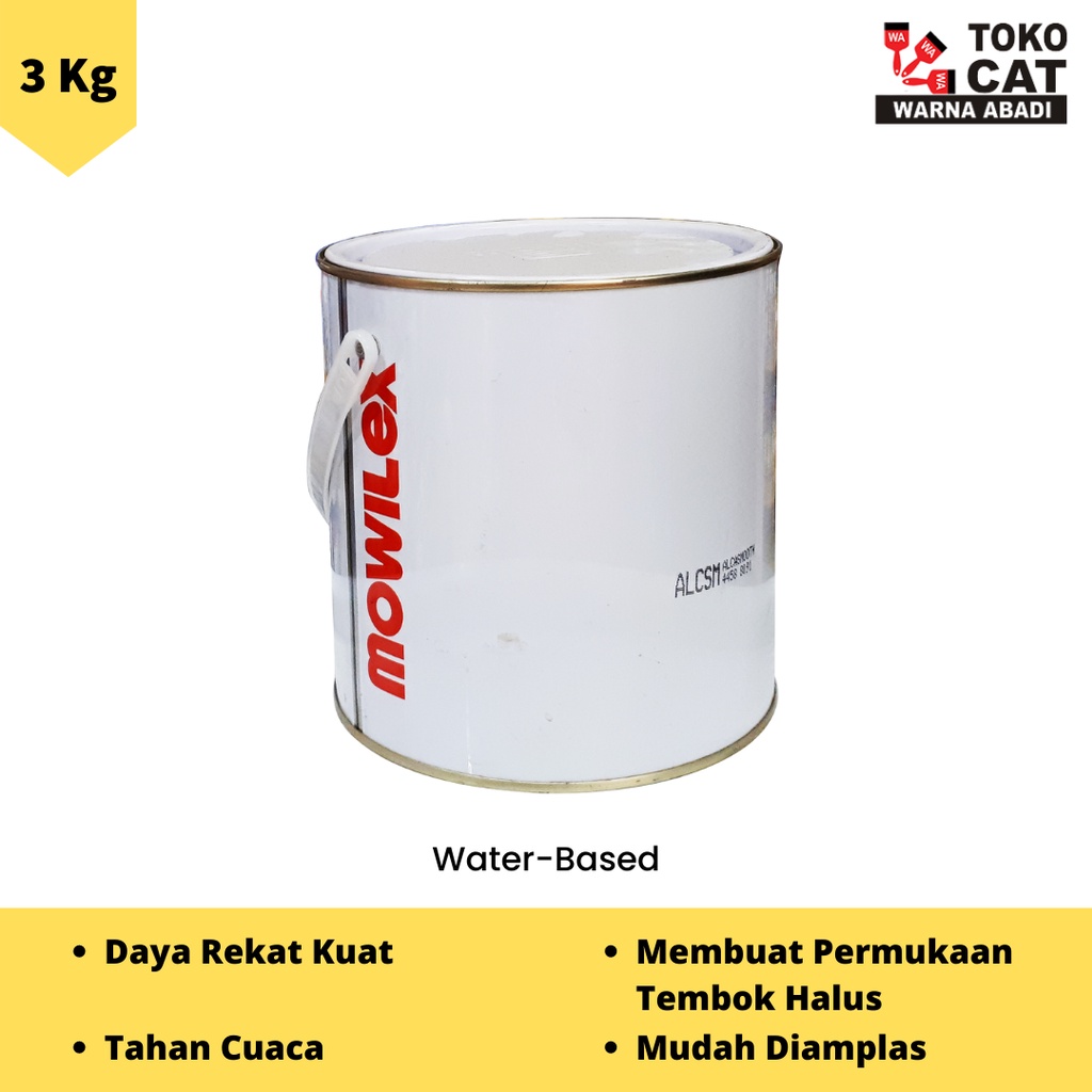 MOWILEX ALCASMOOTH 3 KG PENAMBAL LUBANG