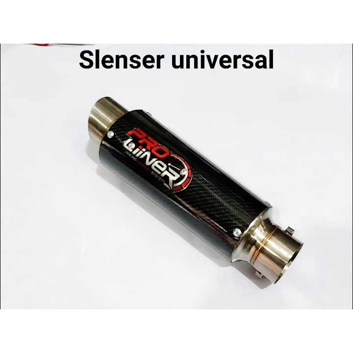 SLINCER KNALPOT PRO LINER UNIVERSAL MOTIF KARBON | SILINCER KNALPOT PRO LINER | SLENSER PRO LINER KA