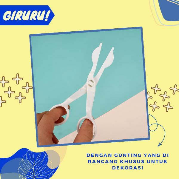 Paku Mawar Dan Gunting Mawar / Paku Dekorasi Butter Cream / Decorating Tools / Rose Nail / Scissor R