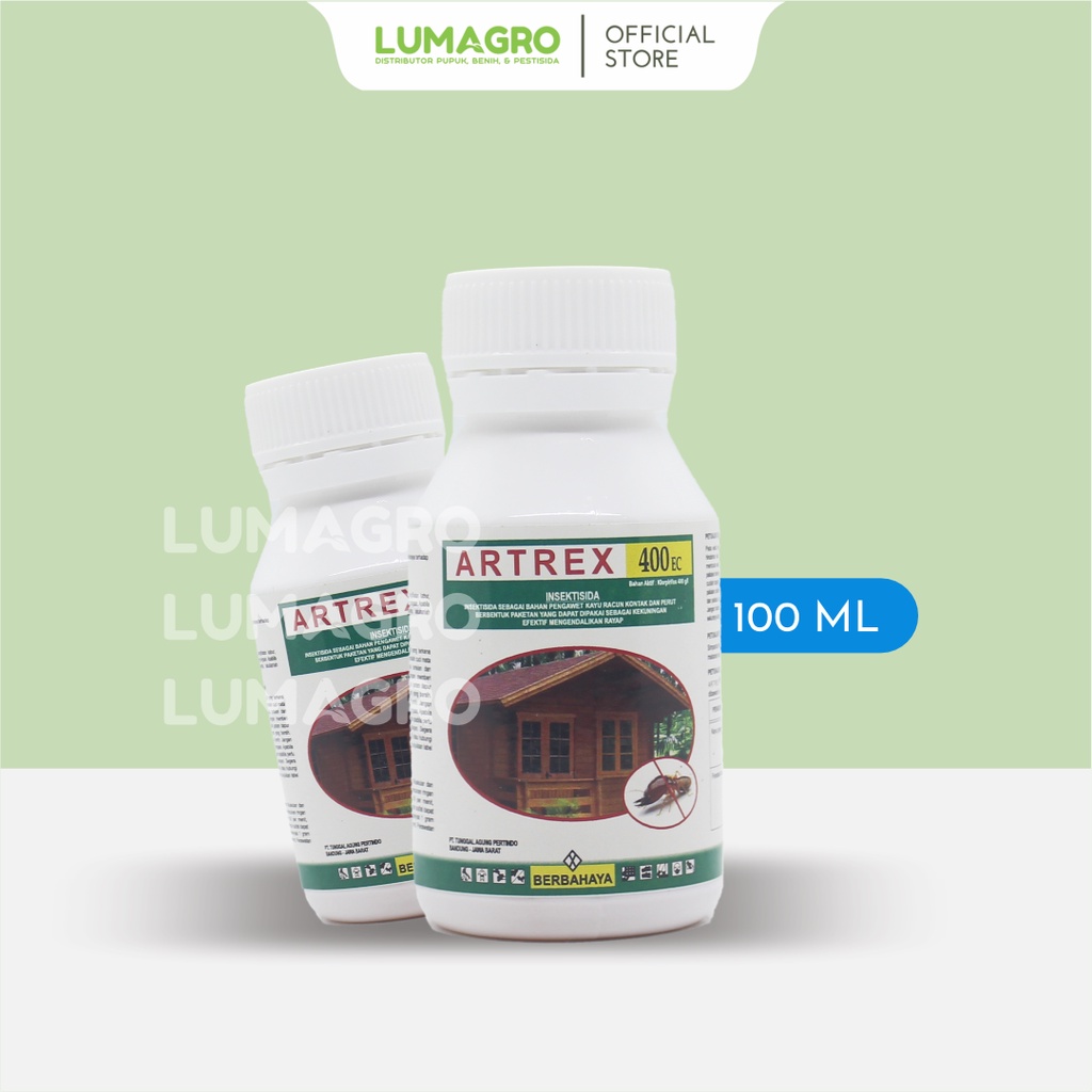 Insektisida Artrex 400SC 100ml Klorfiripos Obat Rayap Lantrex Pengawet Kayu