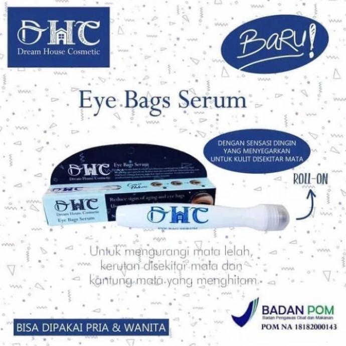 Penghilang mata panda dan kantung mata - eyebags roll serum DHC