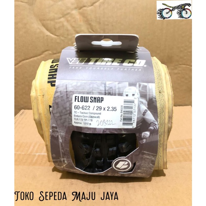 Ban Luar Vee Tire Flow Snap 29 x 2.35 E Bike Tubeless Ready TLR Enduro Core TC E-Bike MTB 29x2.35 Sk
