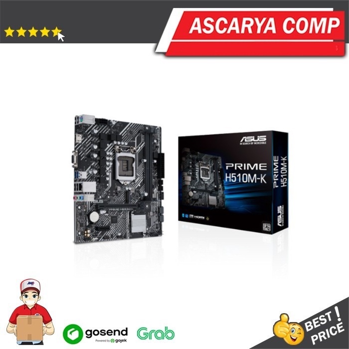 ASUS PRIME H510M-K (Intel LGA 1200, Gen 11, Gen 10)