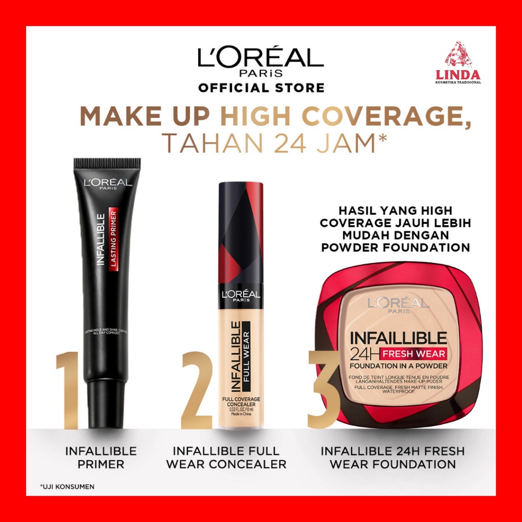 LOREAL INFAILLIBLE 24H FRESH WEAR FOUNDATION POWDER
