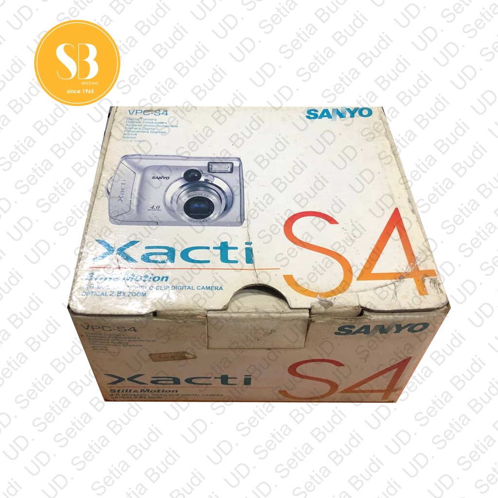 Kamera Digital Sanyo Xacti VPC-S4 Asli Jepang Baru dan Murah