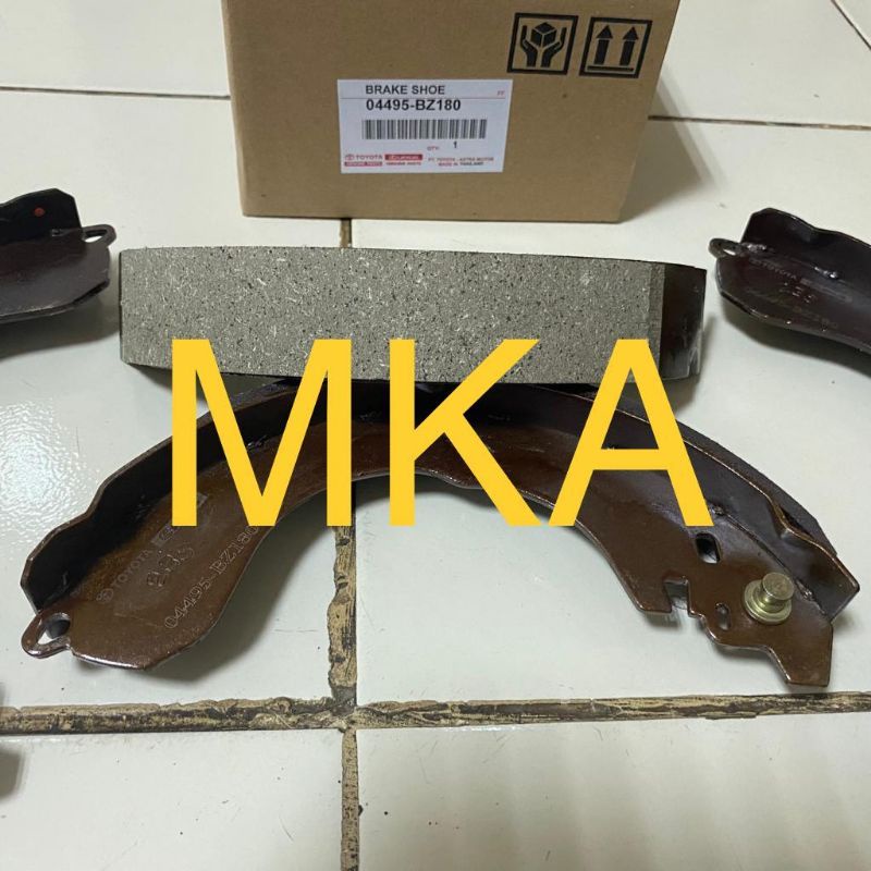 BRAKE SHOE KAMPAS REM BELAKANG RAIZE P/N 04495-BZ180 OEM