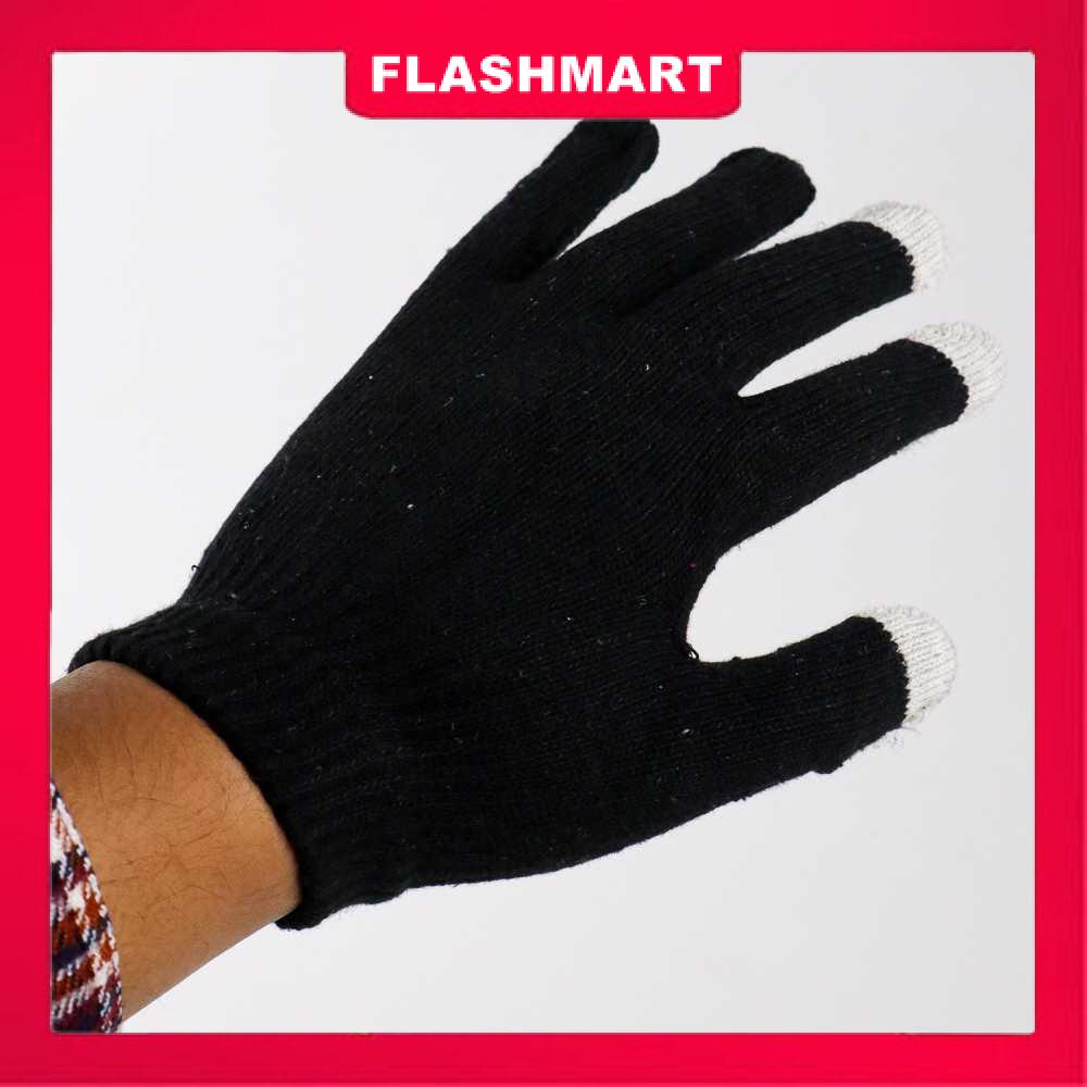 Murah Lebay Flashmart WF Sarung Tangan Rajut Touch Screen Gloves - 11771