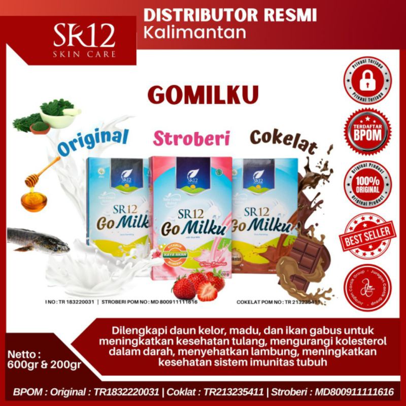 

SR12 GOMILKU Susu Kambing ETAWA RENDAH GULA MENGURANGI KOLESTROL DALAM DARAH go milku All Variants