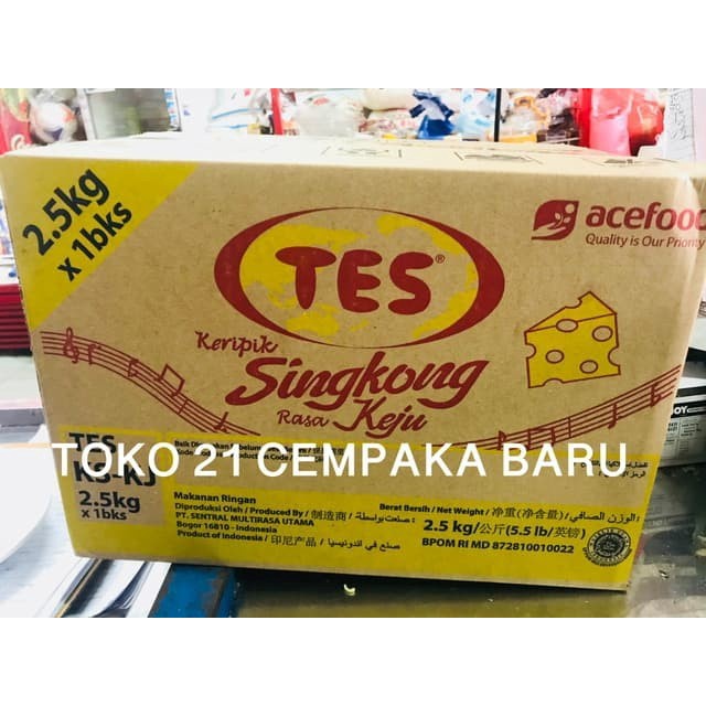 

Terlaris Tes Keripik Singkong Rasa Keju 1 Karton Kripik Singkong Cheese Murah