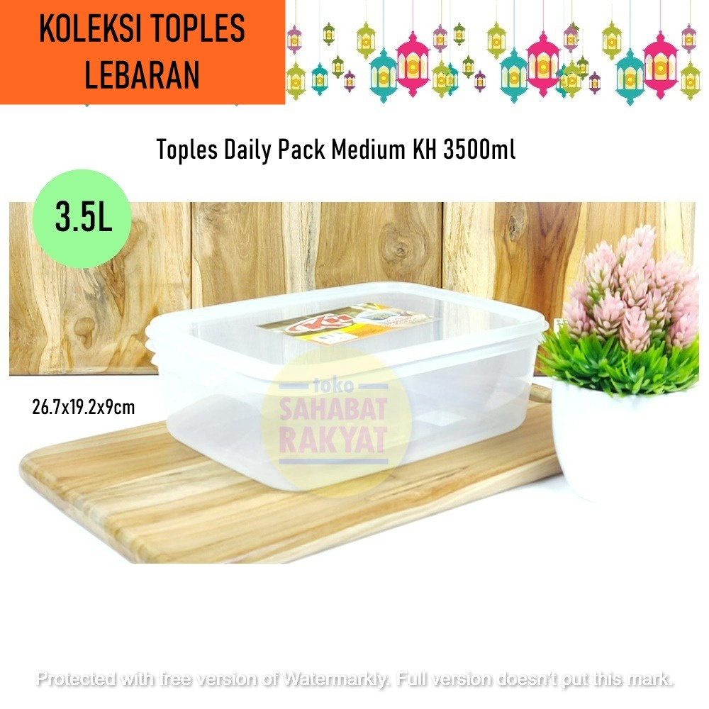 RML711Z Toples Segi Daily Pack Medium KH 3500ml