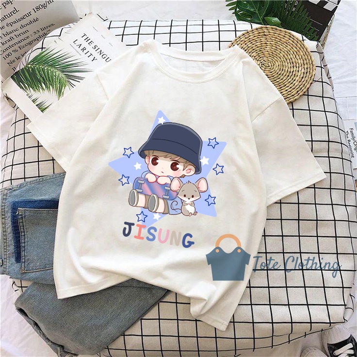 BGE KAOS NCT Dream Korea part 2 / KAOS OVERSIZE / KAOS UNISEX PUTIH