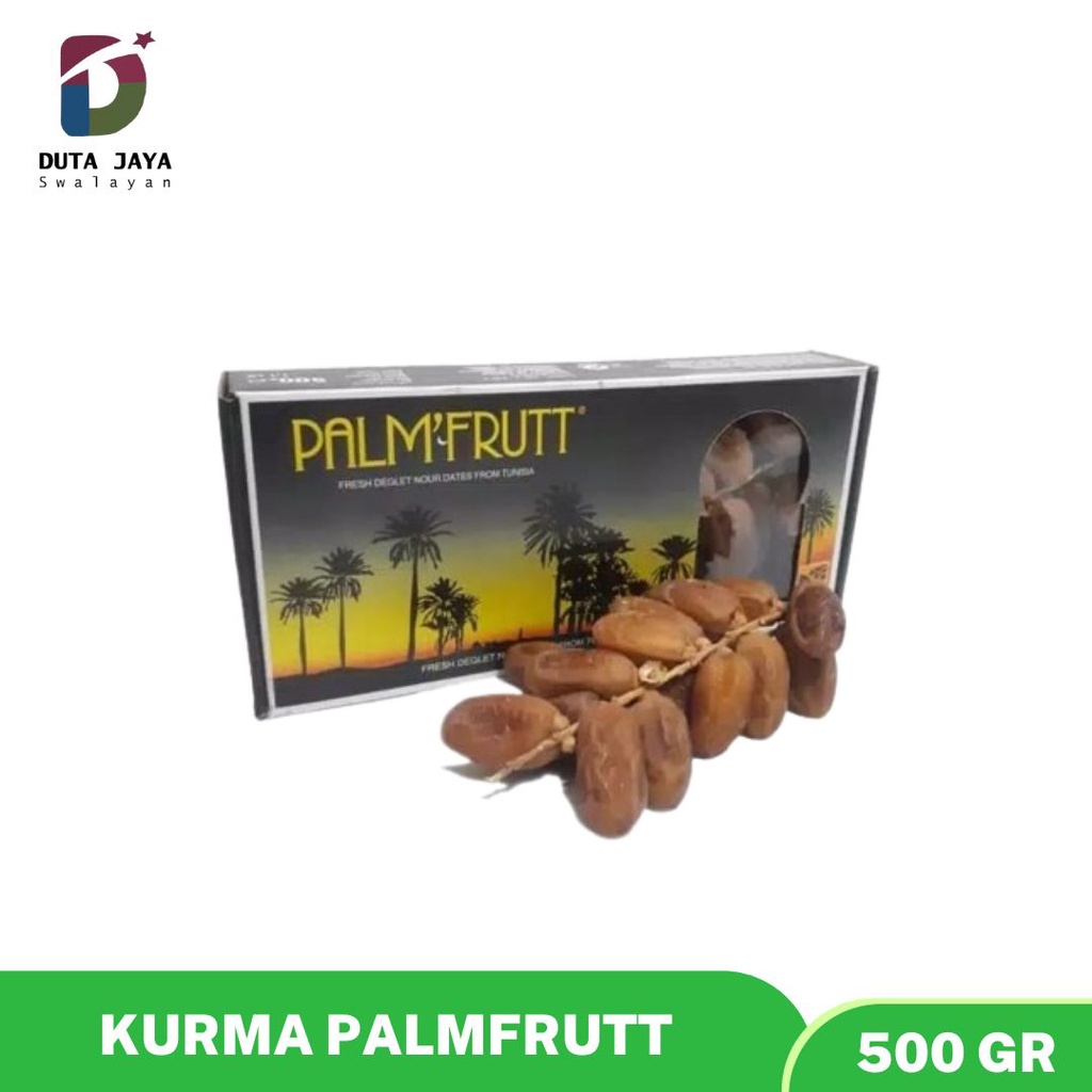 Kurma Palmfrutt 500gr Tunisia Palm Frutt 500 Gram