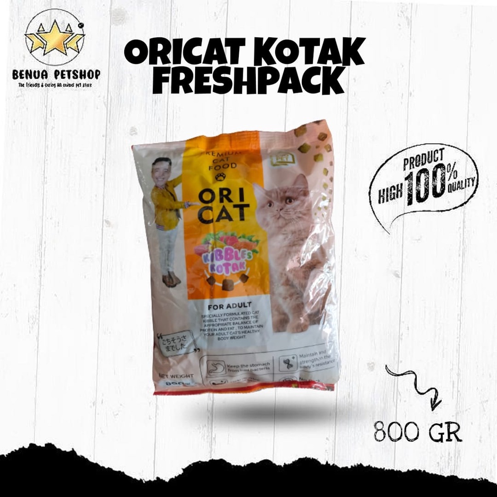 Makanan Kucing kering Ori Cat All varian 800 Gr ( FRESHPACK )