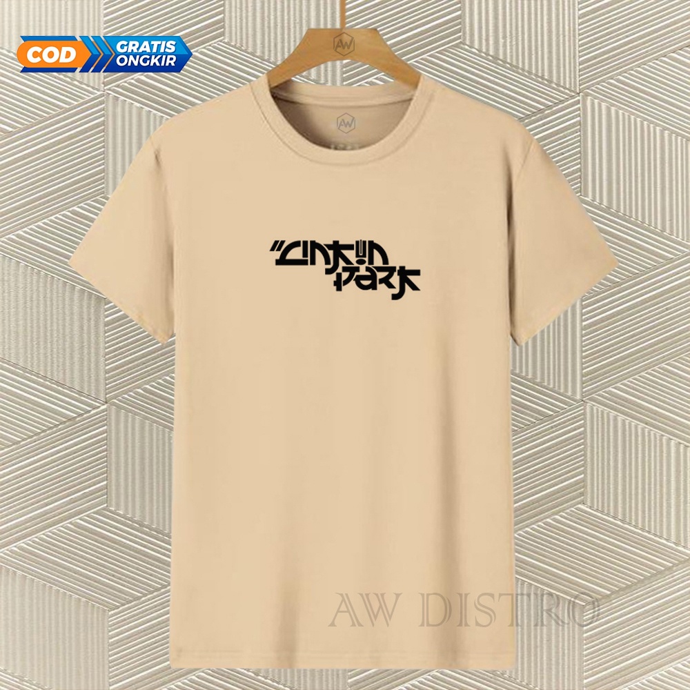 COD Baju Kaos Distro Lp Jepang Text Hitam Premium Quality Lengan Pendek