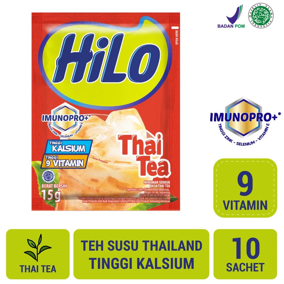 

Terbaru HiLo Thai Tea 10 sachet - Minuman Serbuk