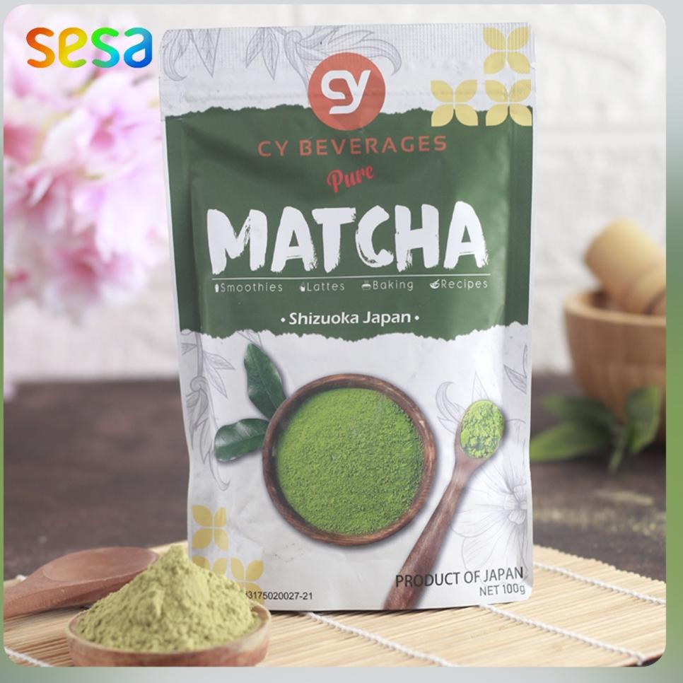 

8.8 CY Beverages - Pure Matcha 100 g | Bubuk Matcha Murni