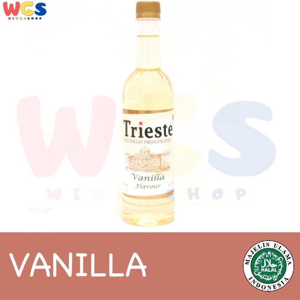 

(♥C6369] Trieste Premium Syrup Vanilla Flavoured 650 ml