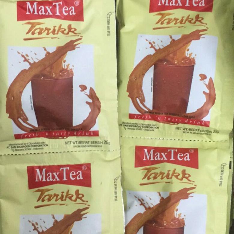 

(♥C6369] TEH TARIK MAX TEA 1 RENCENG ISI 10 SACHET