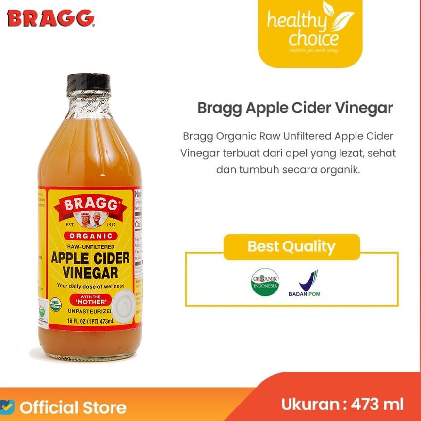 

Dijamin Ori>/ Bragg Organic Raw Unfiltered Apple Cider Vinegar 473 ml