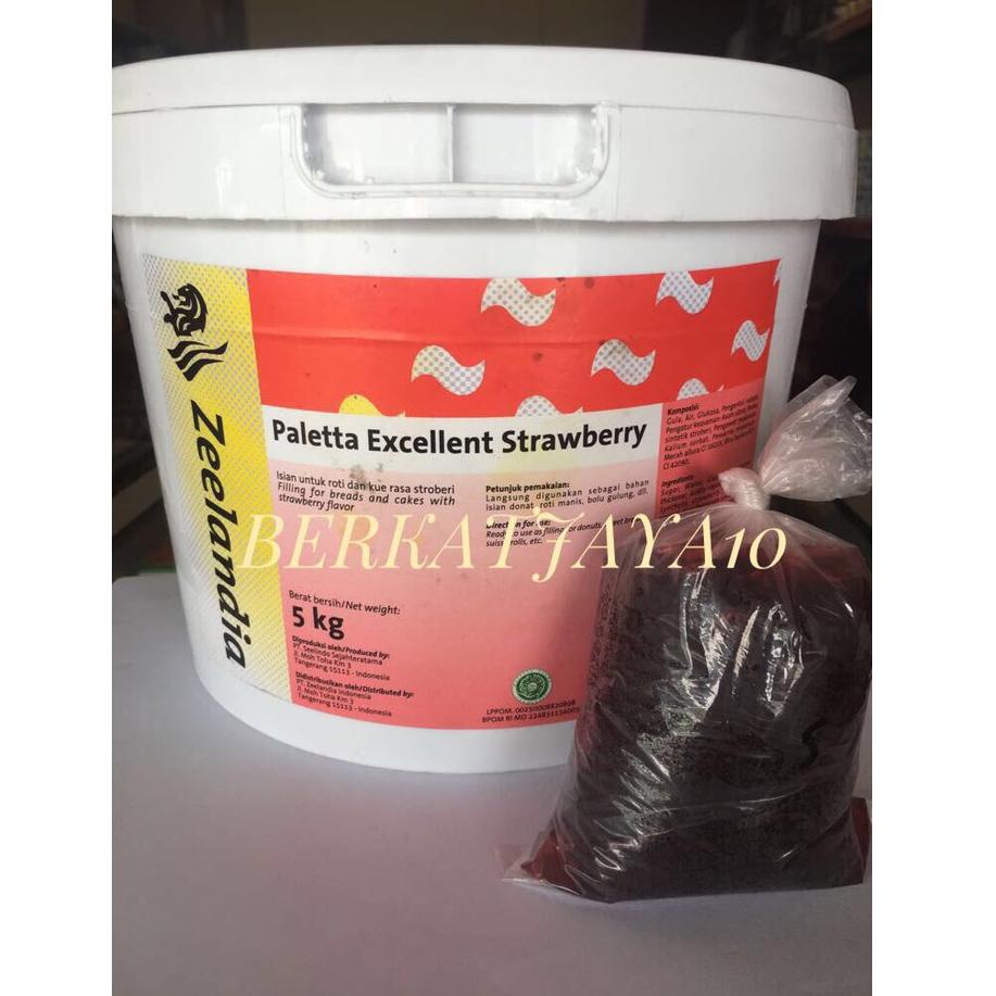 

PALING AMPUH✌️>>> Paletta Strawberry Jam selai palleta HALAL MUI repack 250 gr