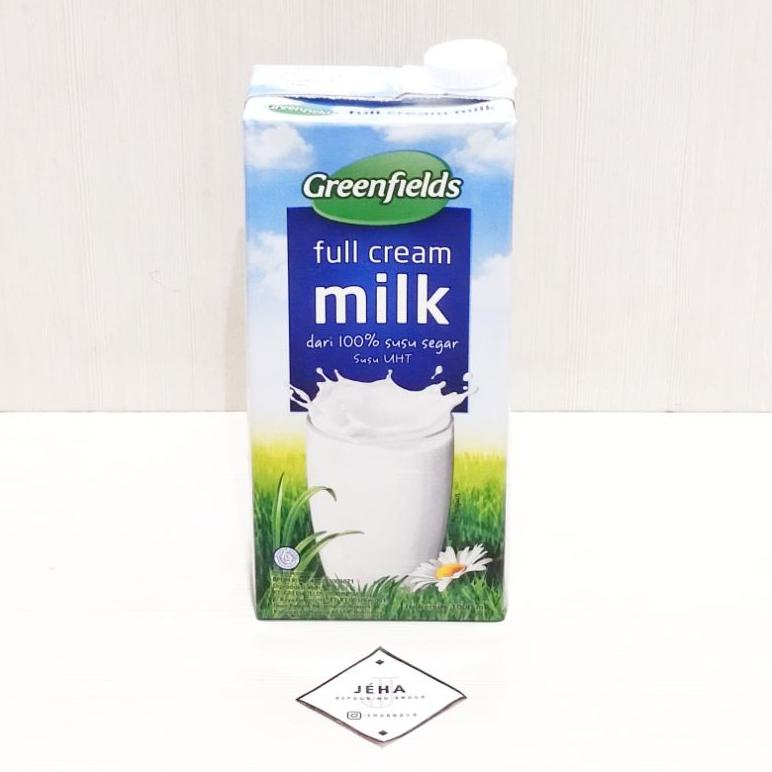 

✓ [ SUSU UHT ] Greenfields Full Cream 1 Liter