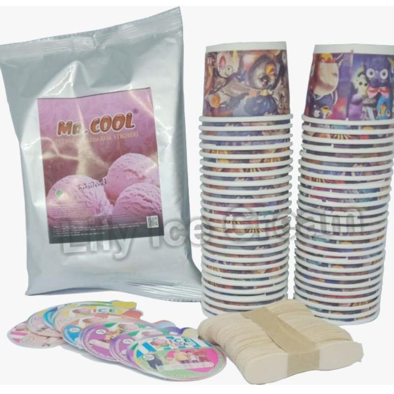 

Jangan Sampai Kehabisan!!!❄️ PAKET USAHA ICE CREAM BUBUK 250 GRAM +CUP PAPER 50 ML