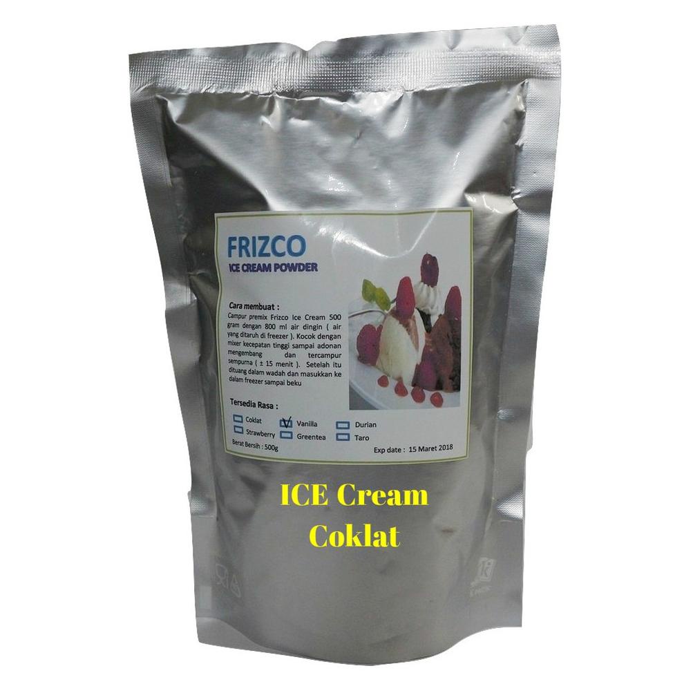 

COD✔️ Coklat Bubuk Es Krim Frizco Ice Cream Bulky Instant Powder Frisco 500gr chocolate cokelat tepung serbuk es krim instan hard serve mixer gosir distrbutor