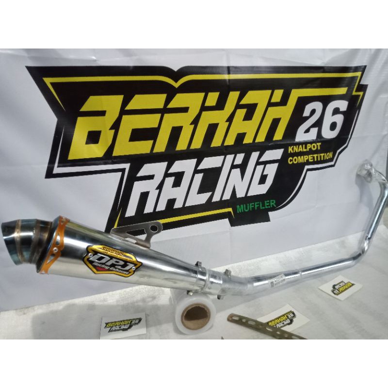 knalpot Racing DPJ satria fu jupiter mx old satria fu 150 jupiter mx 135