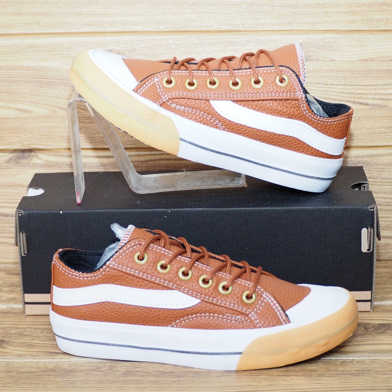 SEPATU CONVERSE ALL STAR KULIT SINTETIS COBOY HITAM