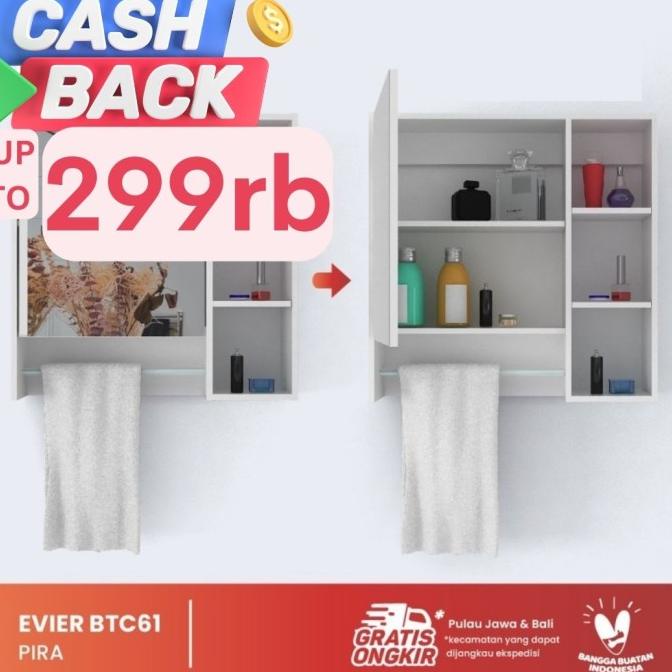 Evier Btc61 Rak Cermin Wastafel